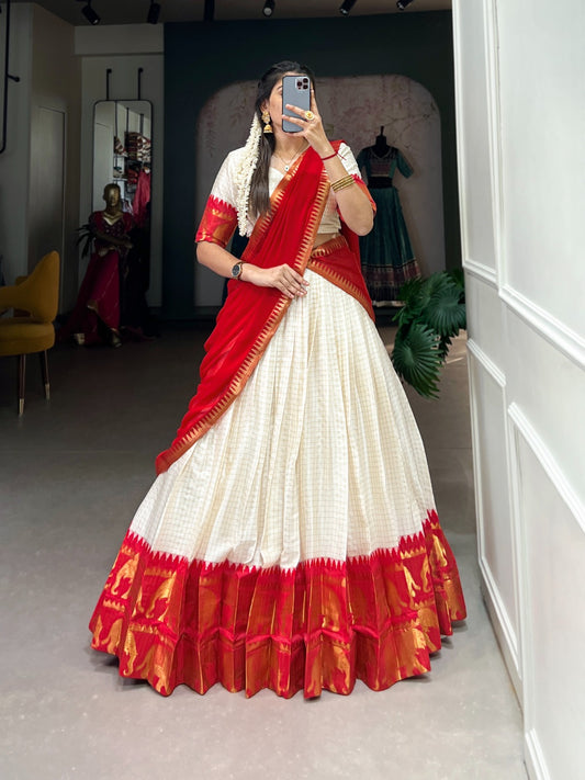 Traditional Half Sarees